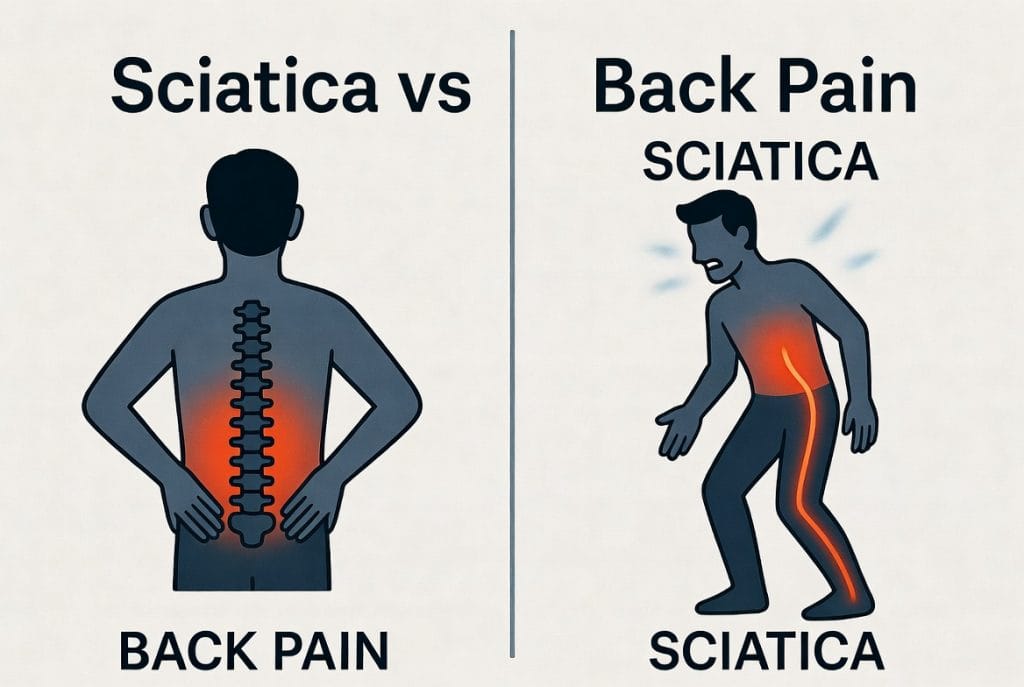 Sciatica vs. Back Pain: How to Tell the Difference & When to See a Chiropractor in Vancouver, WA sciatica vs back pain