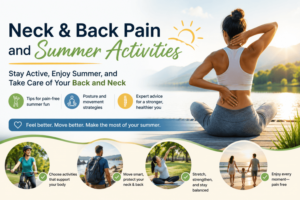 Vancouver Summers Are Tough on Your Neck and Back — Here's How We Help summer back and neck pain